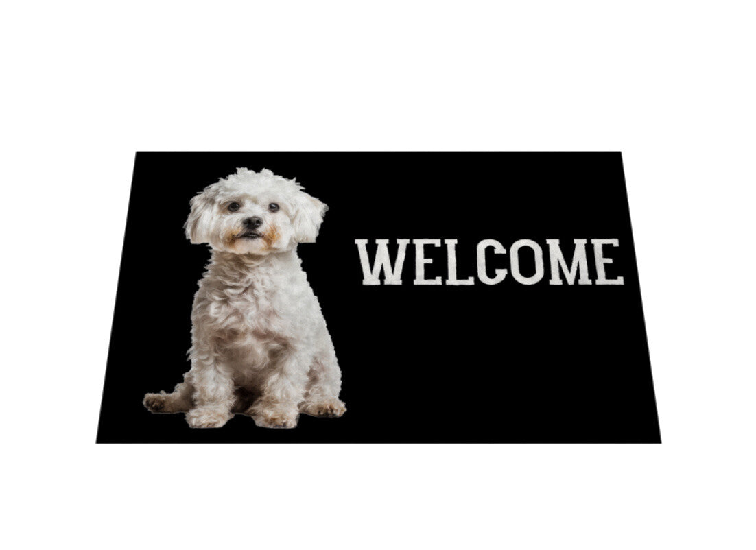 Fußmatte "Maltipoo - WELCOME" – hunde-shirt.de