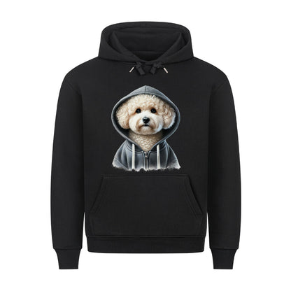 Premium Hoodie "Maltipoo - Hooded" Schwarz – hunde-shirt.de