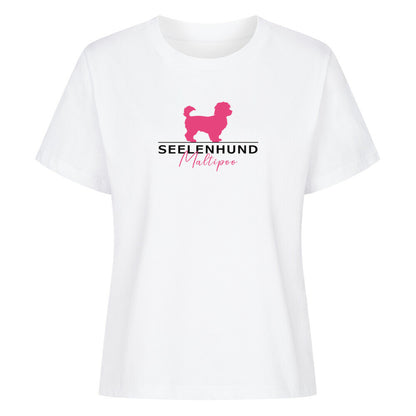 Premium Damen-Shirt "Maltipoo - Seelenhund" Weiß – hunde-shirt.de