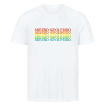 Premium T-Shirt "Mastino - RETRO" Weiß – hunde-shirt.de