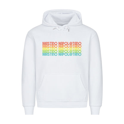 Premium Hoodie "Mastino - RETRO" Weiß – hunde-shirt.de