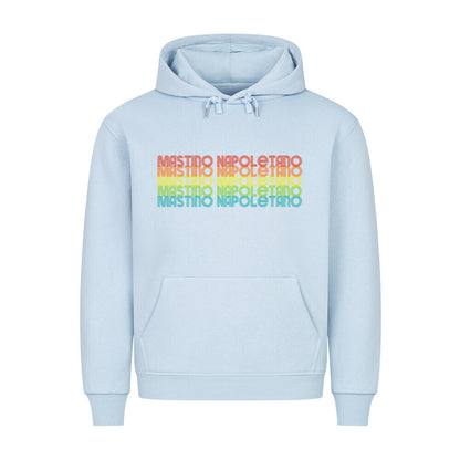 Premium Hoodie "Mastino - RETRO" Babyblau – hunde-shirt.de