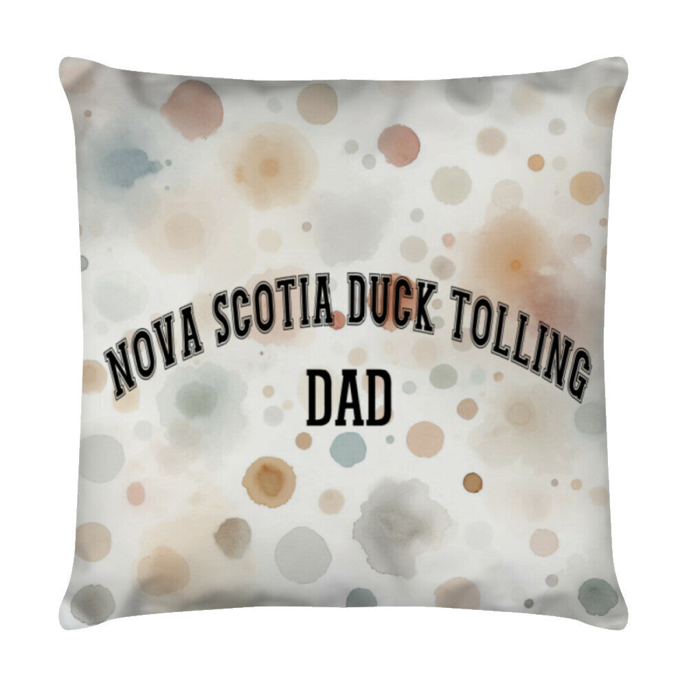 Kissen "Nova Scotia - DAD" Weiß – hunde-shirt.de
