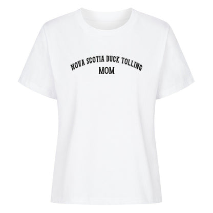 Premium Damen-Shirt "Nova Scotia - MOM" Weiß – hunde-shirt.de