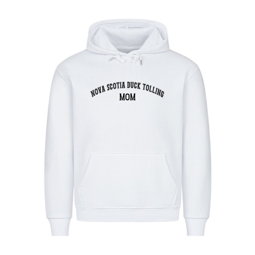 Premium Hoodie "Nova Scotia - MOM" Weiß – hunde-shirt.de
