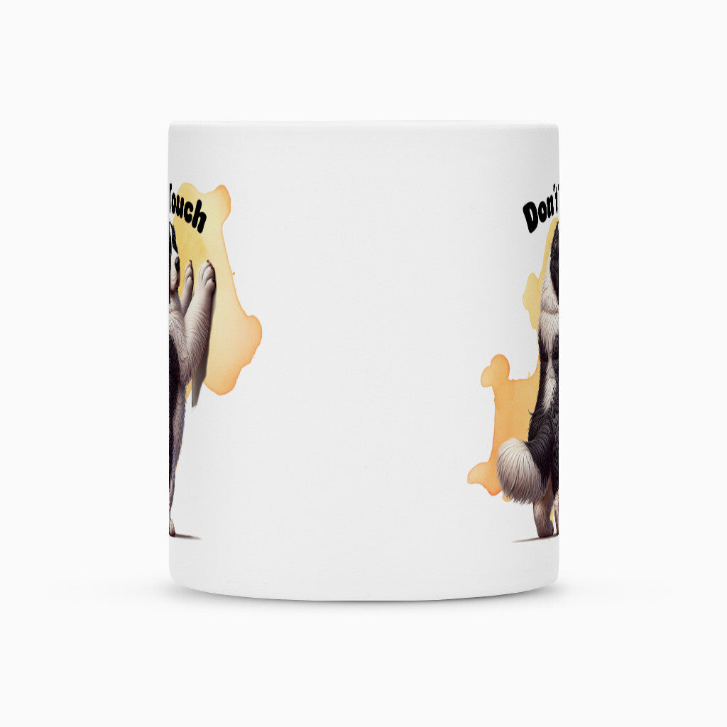 Tasse "Landseer - Don´t touch" – hunde-shirt.de