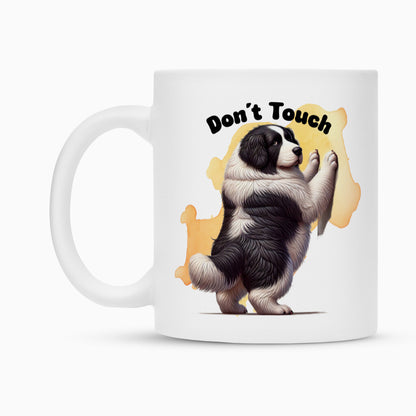 Tasse "Landseer - Don´t touch" – hunde-shirt.de