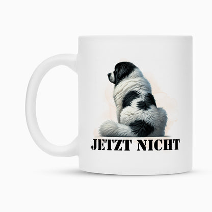 Tasse "Landseer - JETZT NICHT" – hunde-shirt.de