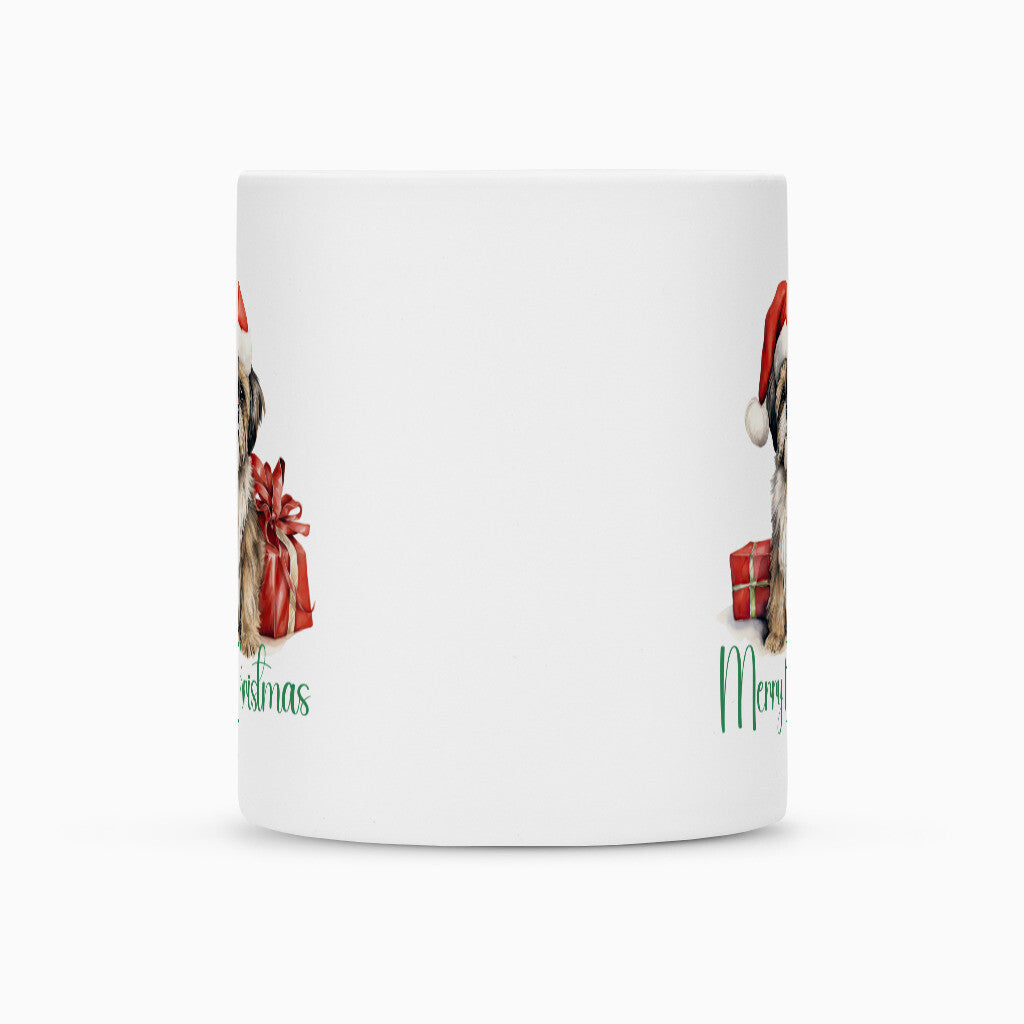 Tasse "Lhasa Apso - Merry Christmas" – hunde-shirt.de