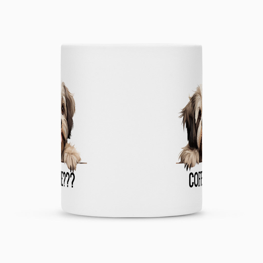 Tasse "Lhasa Apso - Coffee???" – hunde-shirt.de