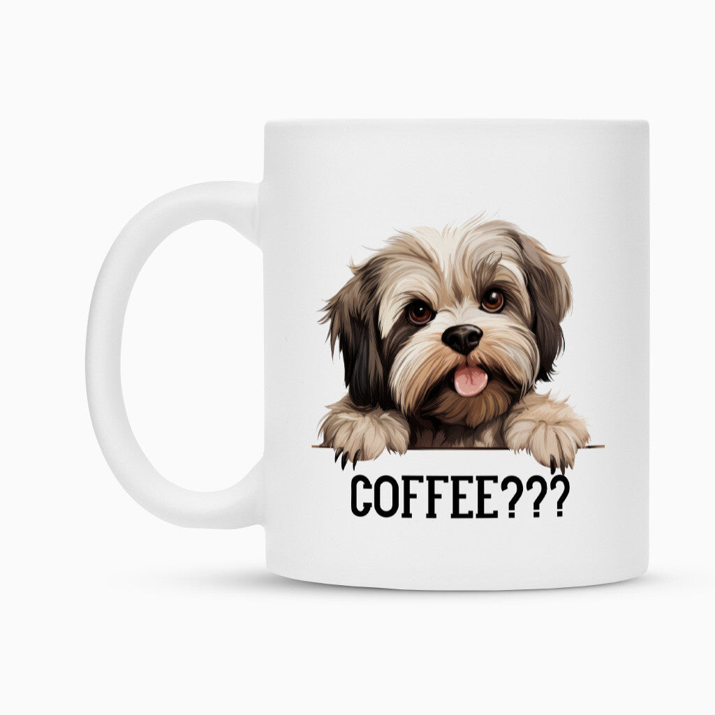 Tasse "Lhasa Apso - Coffee???" – hunde-shirt.de