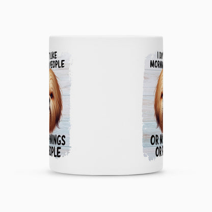 Tasse "Lhasa Apso - Morning People" – hunde-shirt.de