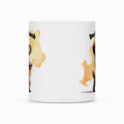 Tasse "Lhasa Apso - Don´t touch" – hunde-shirt.de