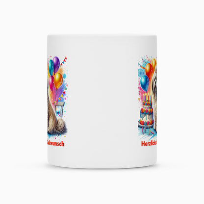 Tasse "Lhasa Apso - Glückwunsch II" – hunde-shirt.de