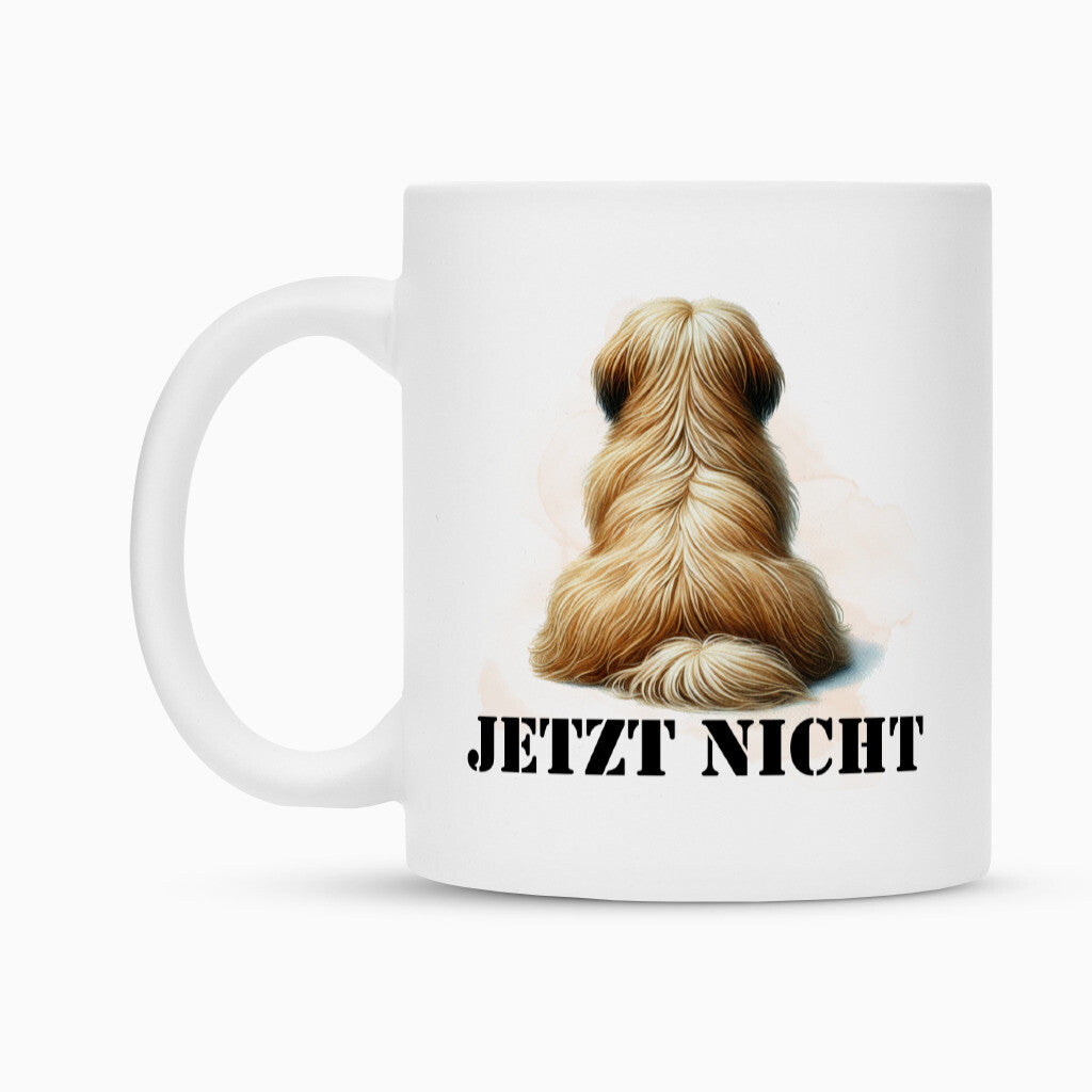 Tasse "Lhasa Apso - JETZT NICHT" – hunde-shirt.de
