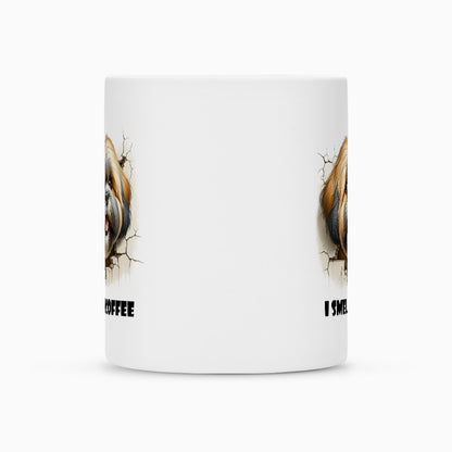 Tasse "Lhasa Apso - I smell Coffee" – hunde-shirt.de