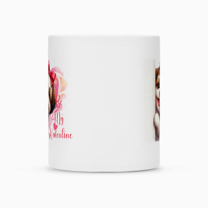 Tasse "Lhasa Apso - Be my Valentine" – hunde-shirt.de