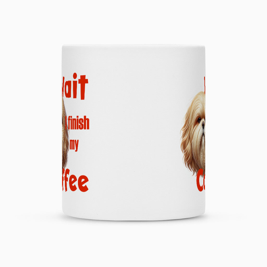 Tasse "Lhasa Apso - Wait..." – hunde-shirt.de