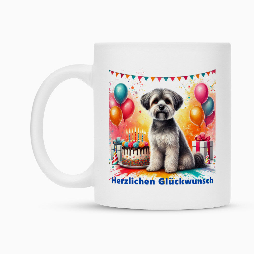 Tasse "Löwchen - Herzlichen Glückwunsch" – hunde-shirt.de