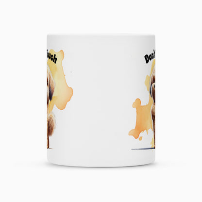 Tasse "Löwchen - Don´t touch" – hunde-shirt.de