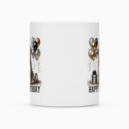 Tasse "Löwchen - Happy Birthday II" – hunde-shirt.de