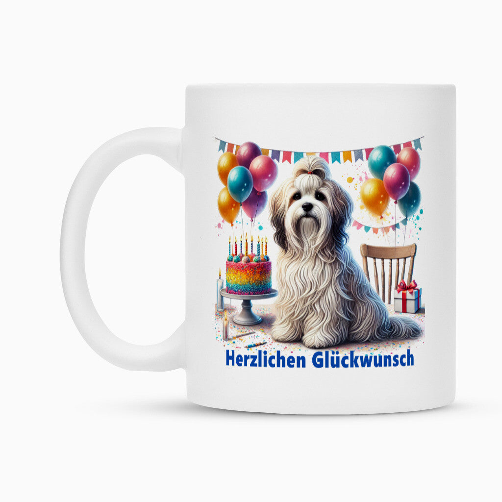 Tasse "Löwchen - Glückwunsch" – hunde-shirt.de