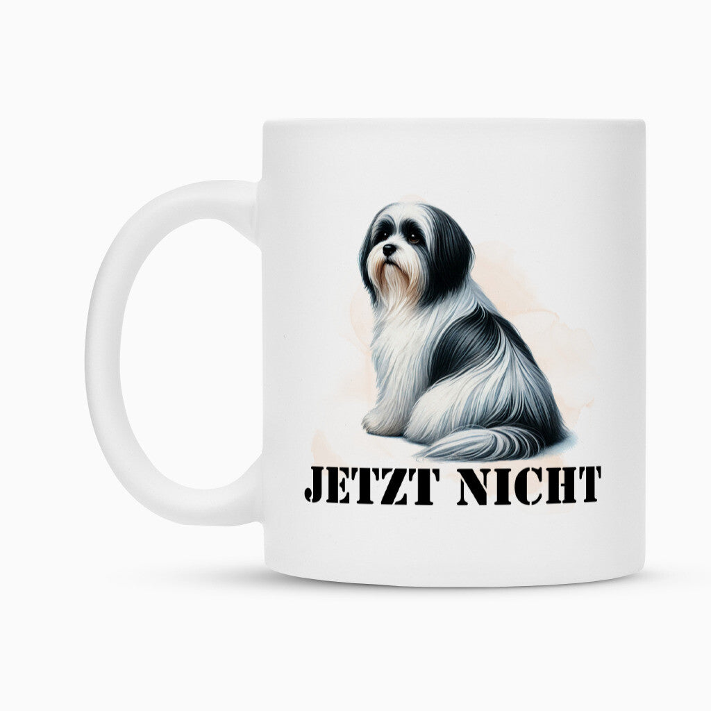 Tasse "Löwchen - JETZT NICHT II" – hunde-shirt.de