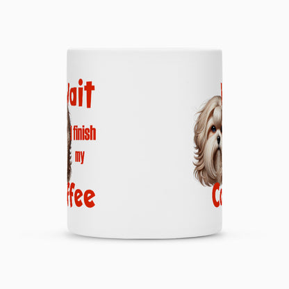 Tasse "Löwchen - Wait..." – hunde-shirt.de