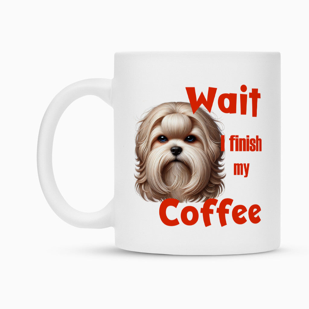 Tasse "Löwchen - Wait..." – hunde-shirt.de