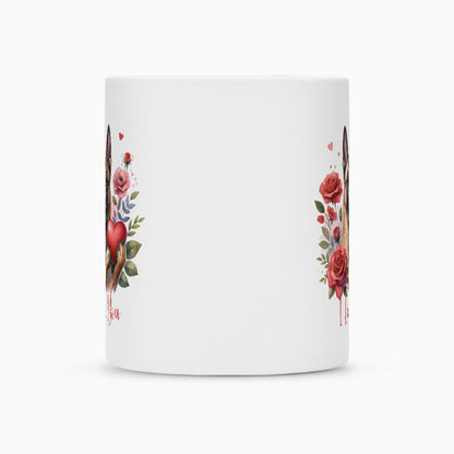 Tasse "Malinois - I love You" – hunde-shirt.de