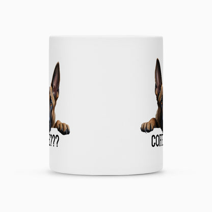 Tasse "Malinois - Coffee???" – hunde-shirt.de