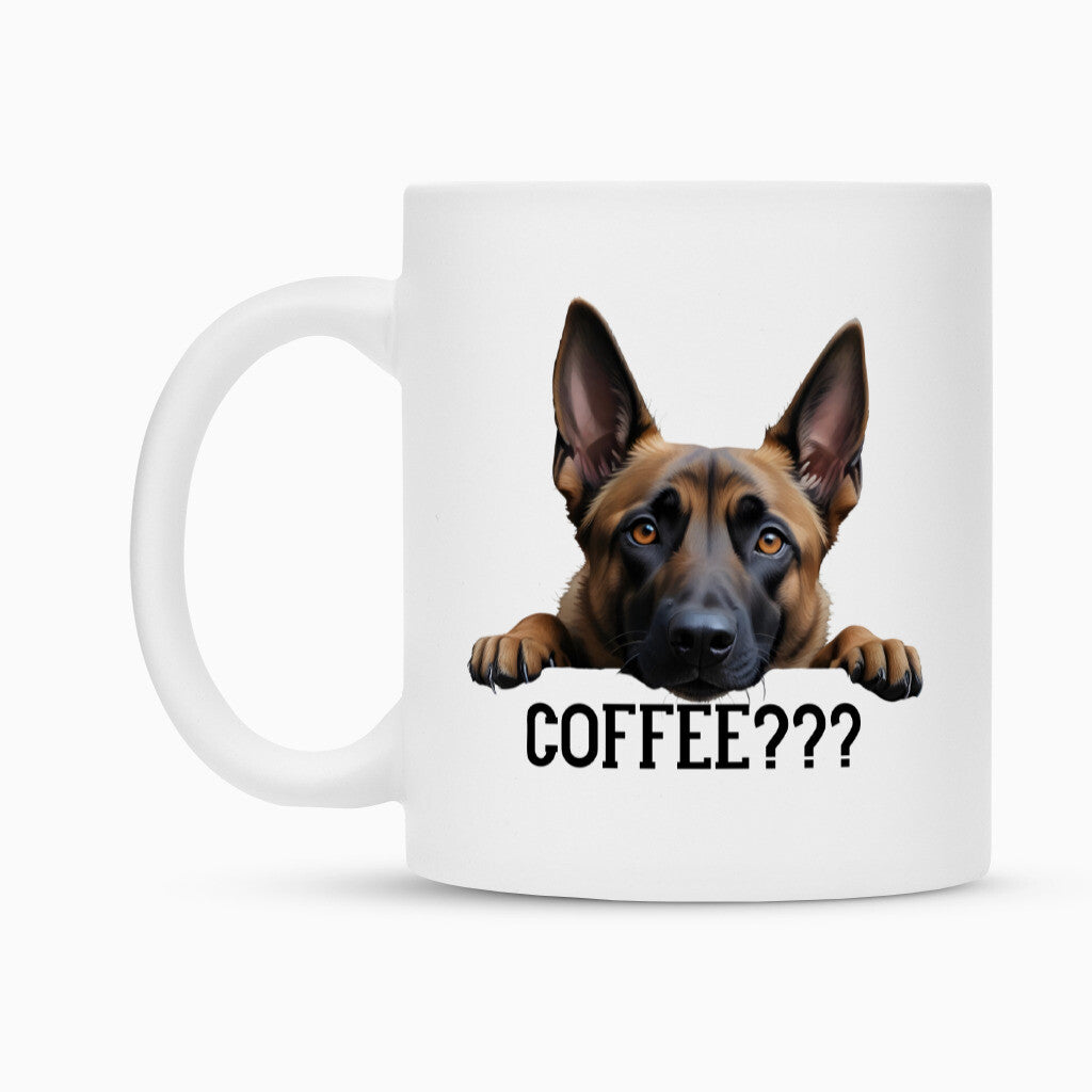 Tasse "Malinois - Coffee???" – hunde-shirt.de
