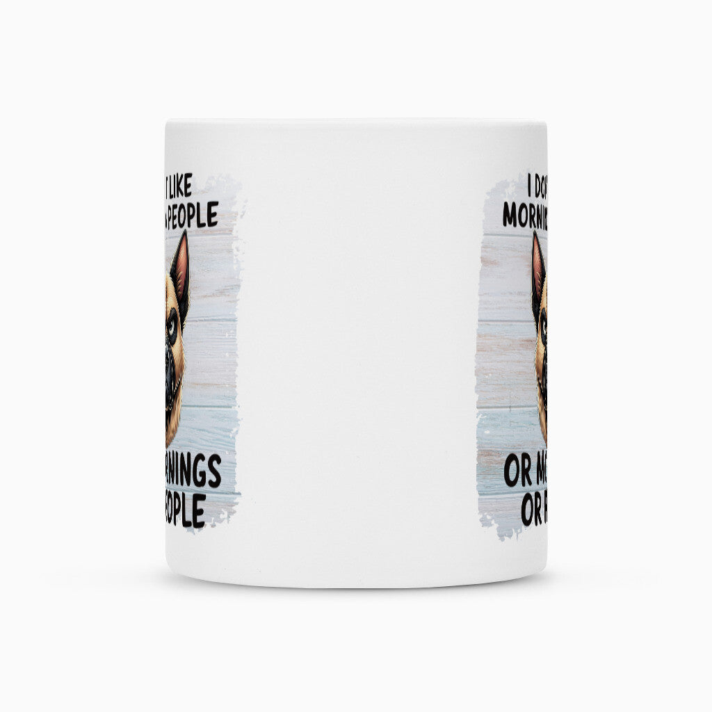Tasse "Malinois - Morning People" – hunde-shirt.de