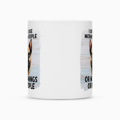 Tasse "Malinois - Morning People" – hunde-shirt.de