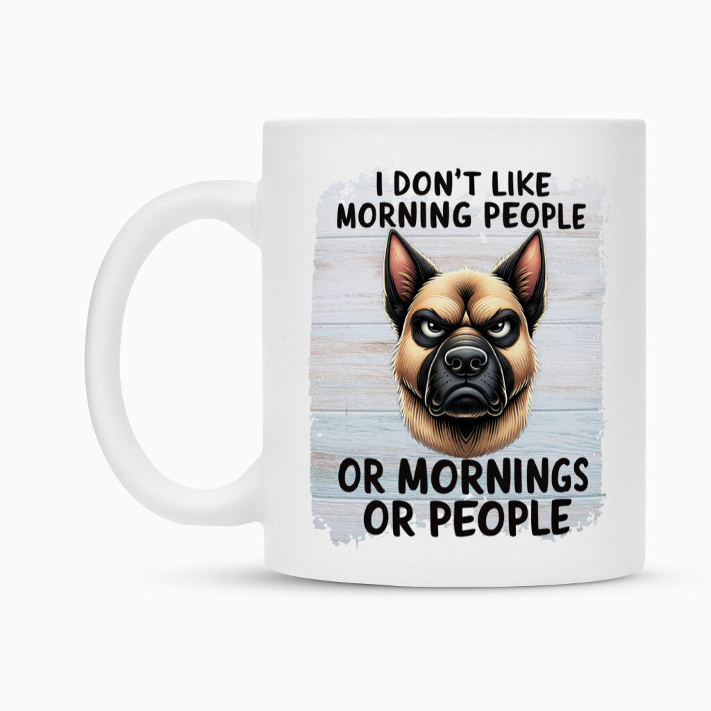 Tasse "Malinois - Morning People" – hunde-shirt.de