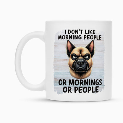 Tasse "Malinois - Morning People" – hunde-shirt.de