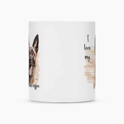 Tasse "Malinois - I love my..." – hunde-shirt.de
