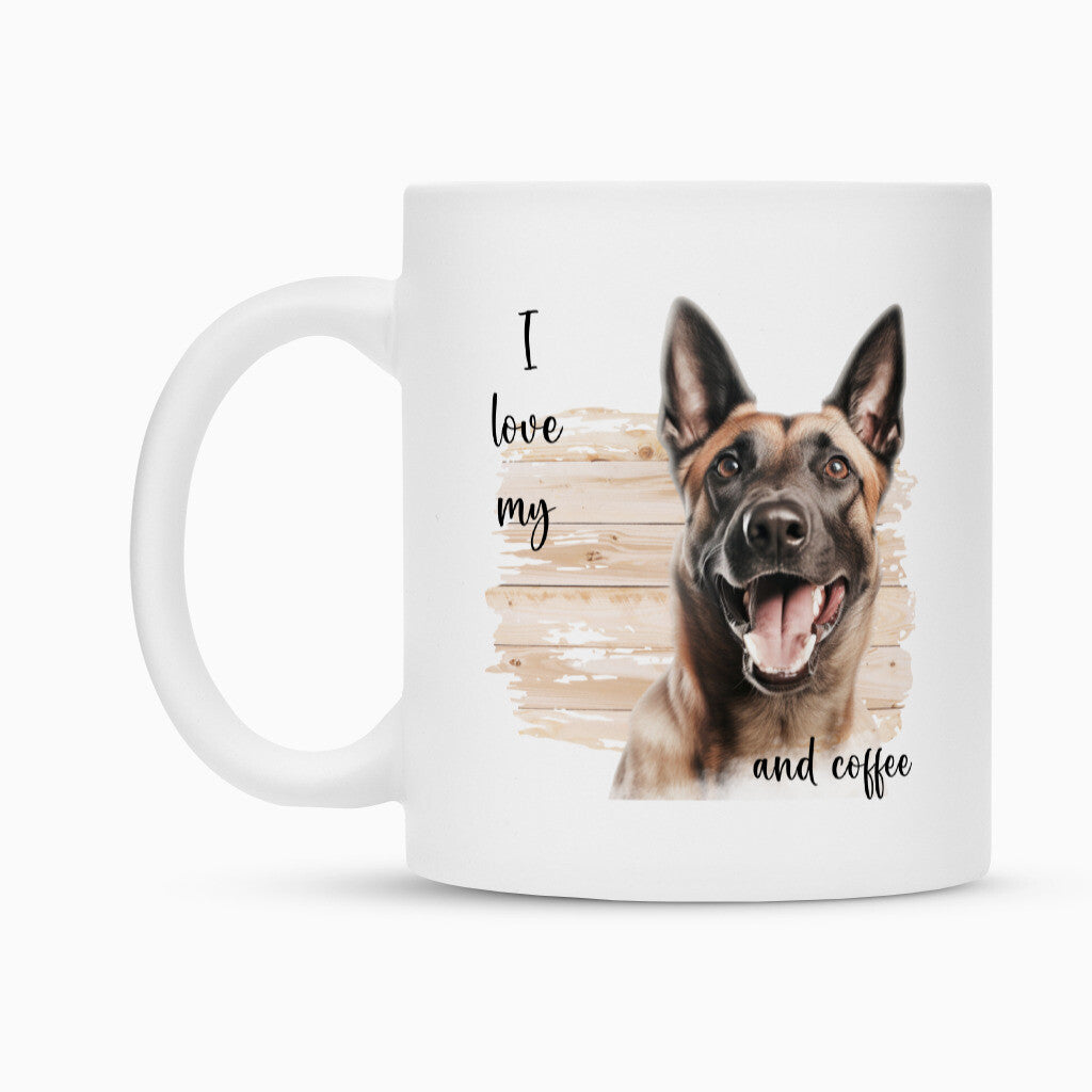 Tasse "Malinois - I love my..." – hunde-shirt.de