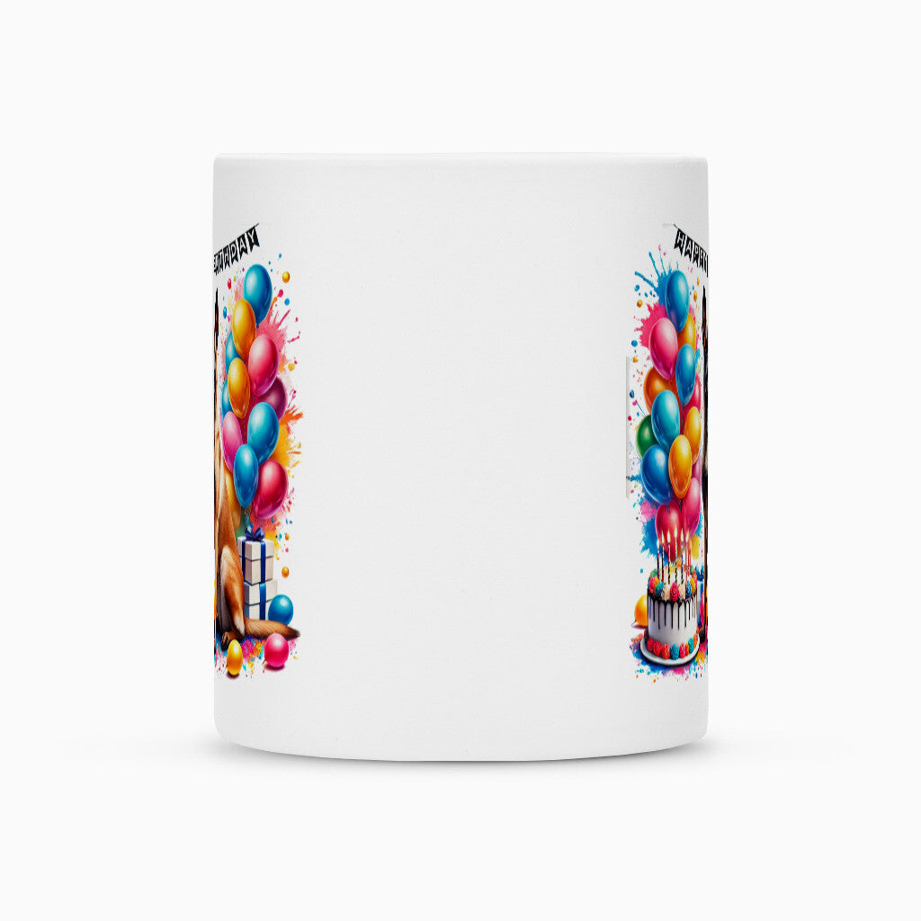 Tasse "Malinois - Happy Birthday" – hunde-shirt.de