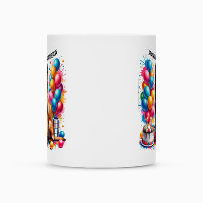 Tasse "Malinois - Happy Birthday" – hunde-shirt.de