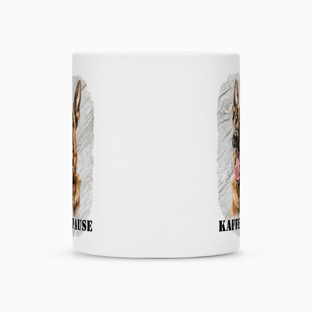Tasse "Malinois - Kaffeepause" – hunde-shirt.de