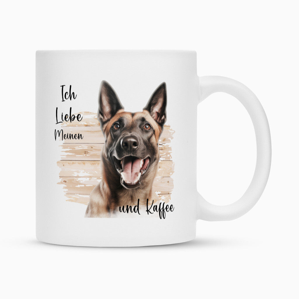 Tasse "Malinois - Ich liebe meinen..." Weiß – hunde-shirt.de