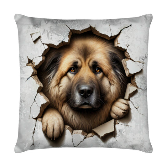 Kissen "Owtscharka - Look" Weiß – hunde-shirt.de