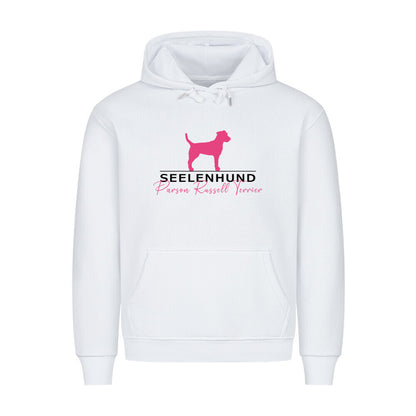 Premium Hoodie "Parson Russell - Seelenhund" Weiß – hunde-shirt.de
