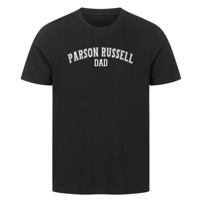 Premium T-Shirt "Parson Russell - DAD" Schwarz – hunde-shirt.de