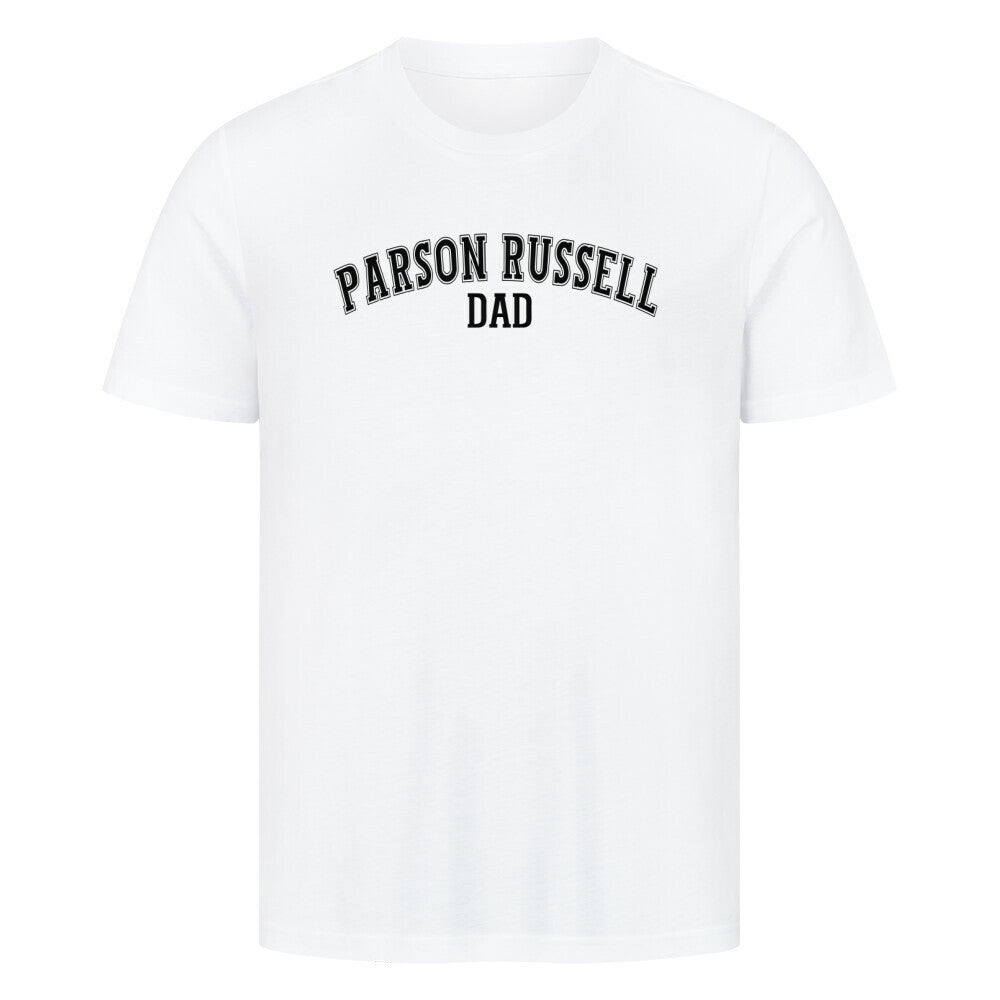 Premium T-Shirt "Parson Russell - DAD" Weiß – hunde-shirt.de