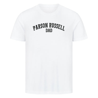 Premium T-Shirt "Parson Russell - DAD" Weiß – hunde-shirt.de