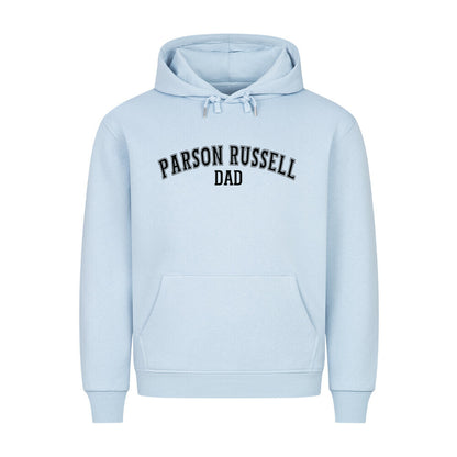 Premium Hoodie "Parson Russell - DAD" Babyblau – hunde-shirt.de