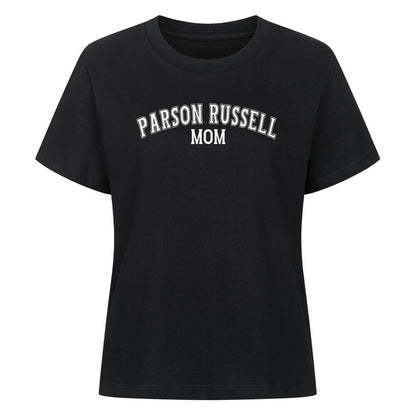 Premium Damen-Shirt "Parson Russell - MOM" Schwarz – hunde-shirt.de