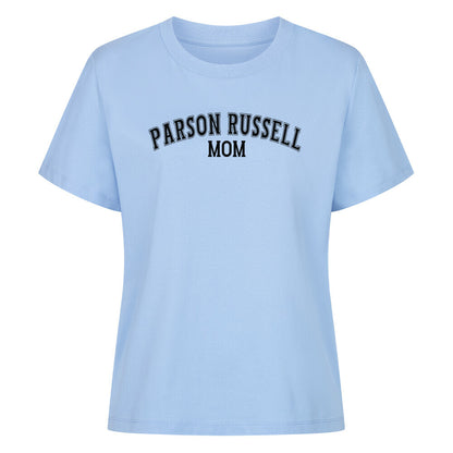 Premium Damen-Shirt "Parson Russell - MOM" Sky Blue – hunde-shirt.de